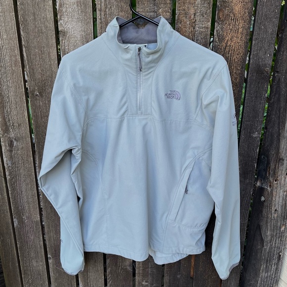 The North Face Wm’s Apex Flight Series Pullover Quarter Zip Jacket In Gray Sz L - Picture 11 of 16